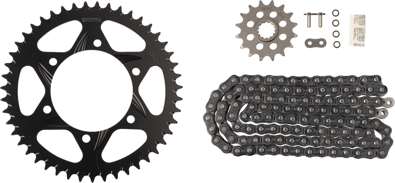 RK Chain and Sprocket Kit - 520 Aluminum Race - Gold - Kawasaki ZX-10R/RR - Image 2