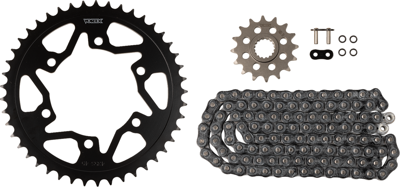 VORTEX Steel Chain Kit - Black