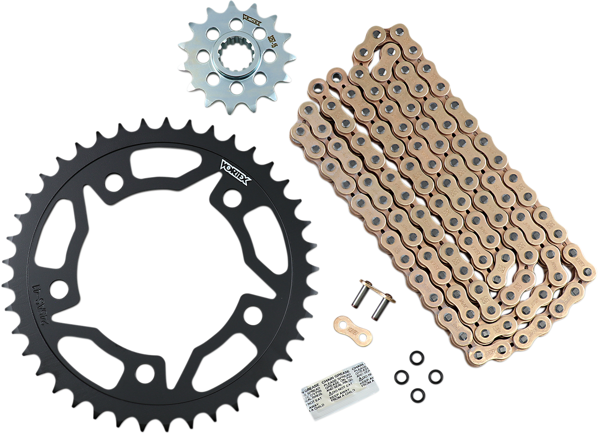 VORTEX Chain Kit - Gold - Honda - CBR 500