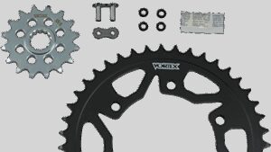 VORTEX Chain Kit - Black - Suzuki - GSX-R 600