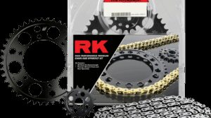 RK Chain and Sprocket Kit - Quick Acceleration - Gold - Yamaha YZF-R6/S