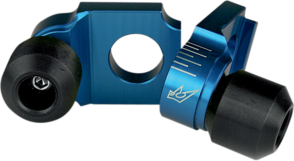 DRIVEN RACING Axle Block Sliders - Suzuki - Blue