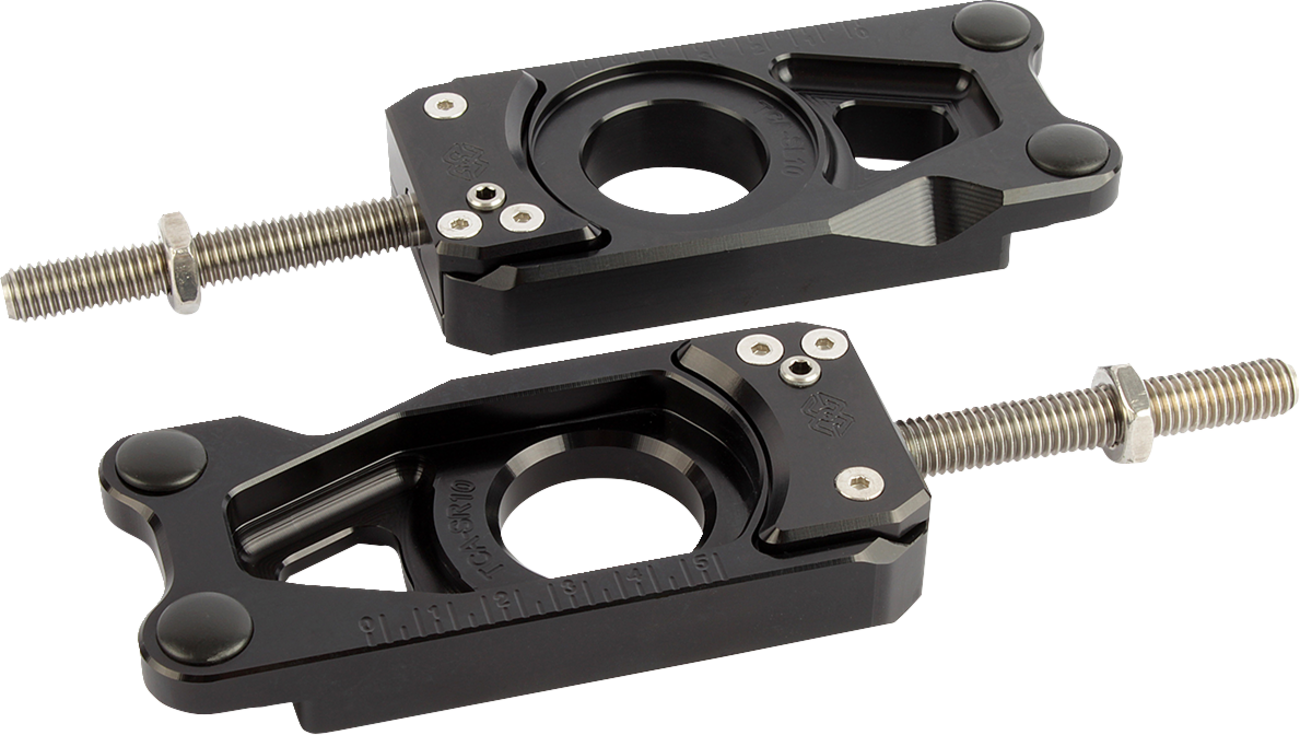 GILLES TOOLING TCA Chain Adjuster - Black - Yamaha