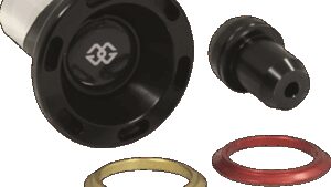 GILLES TOOLING Front Axle Protector - Black - Yamaha