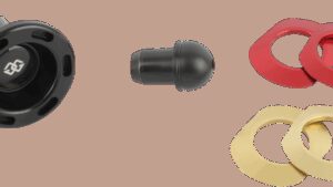 GILLES TOOLING Rear Axle Protector - Black - Yamaha