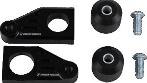 DRIVEN RACING Axle Block Sliders - Honda - Black