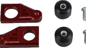 DRIVEN RACING Axle Block Sliders - Honda - Red