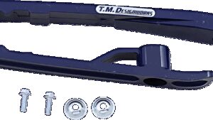T.M. DESIGNWORKS Chain Slider - KTM/Husqvarna/Gas Gas - Blue