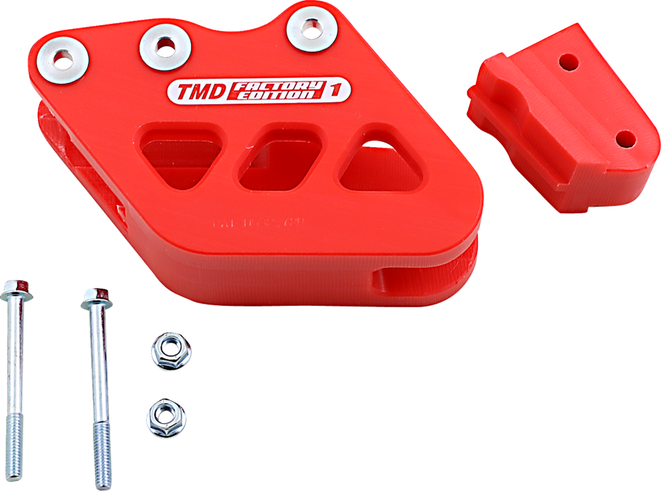 T.M. DESIGNWORKS Chain Guide - Honda - Red