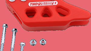 T.M. DESIGNWORKS Chain Guide - Honda/TM - Red