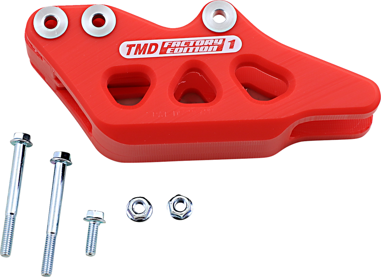 T.M. DESIGNWORKS Chain Guide - Honda/TM - Red