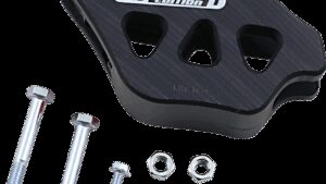 T.M. DESIGNWORKS Chain Guide - Black - Husqvarna/SWM