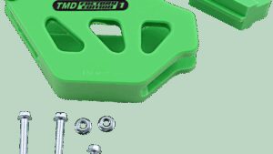 T.M. DESIGNWORKS Chain Guide - Kawasaki - Green