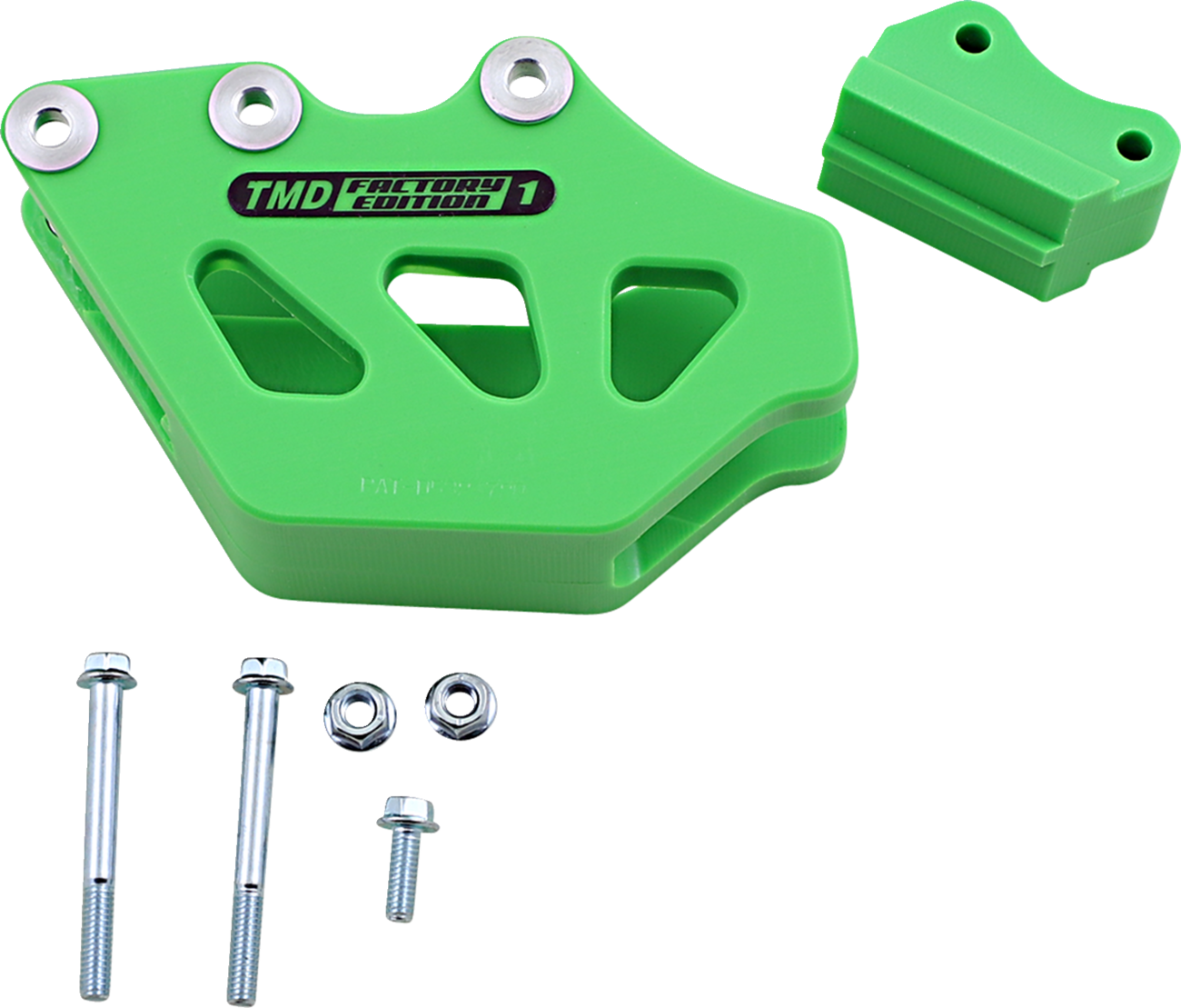 T.M. DESIGNWORKS Chain Guide - Kawasaki - Green