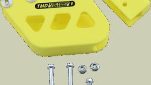 T.M. DESIGNWORKS Chain Guide - Yellow - Suzuki