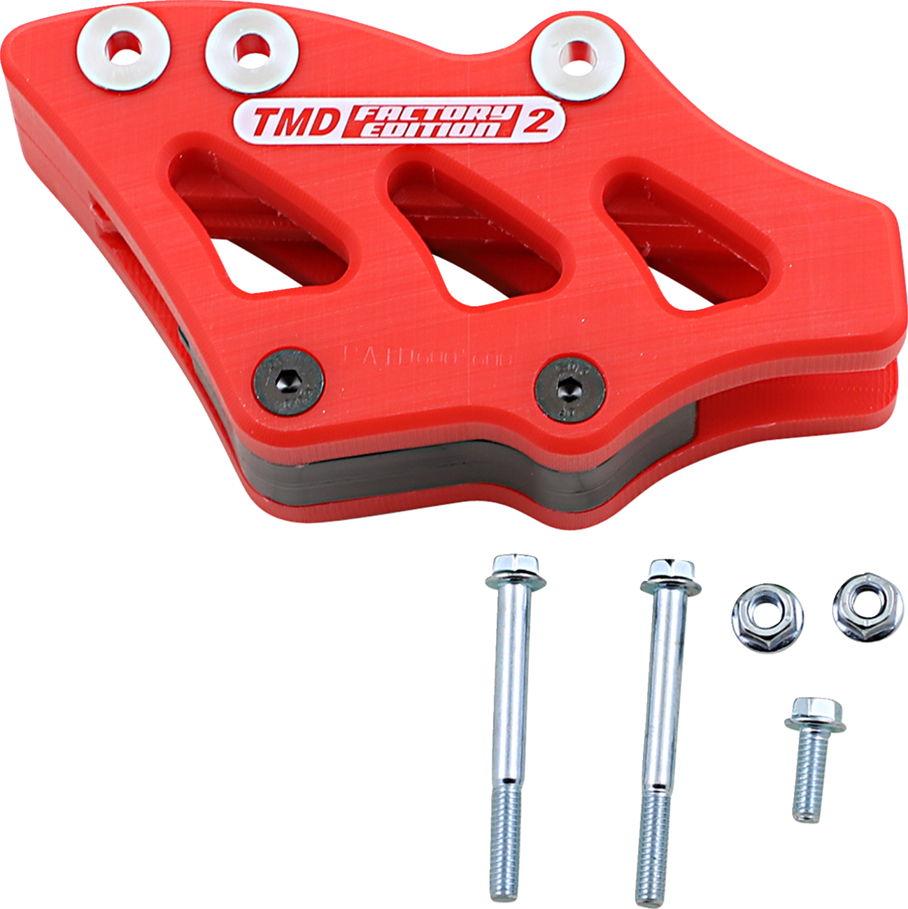 T.M. DESIGNWORKS Chain Guide - Red - Honda