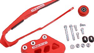 T.M. DESIGNWORKS Chain Guide/Slider - Honda - Red