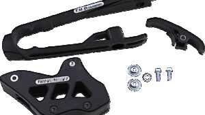 T.M. DESIGNWORKS Chain Guide/Slider - KTM/Husqvarna/Gas Gas - Black