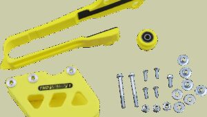 T.M. DESIGNWORKS Chain Guide/Slider - Suzuki - Yellow