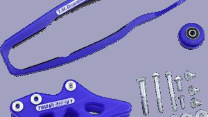 T.M. DESIGNWORKS Chain Guide/Slider - Yamaha - Blue
