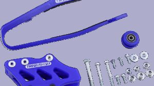 T.M. DESIGNWORKS Chain Guide/Slider - Blue - Yamaha