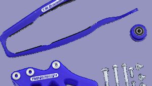 T.M. DESIGNWORKS Chain Guide/Slider - Blue - Yamaha
