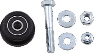 T.M. DESIGNWORKS Chain Roller - Black - Kawasaki/Suzuki