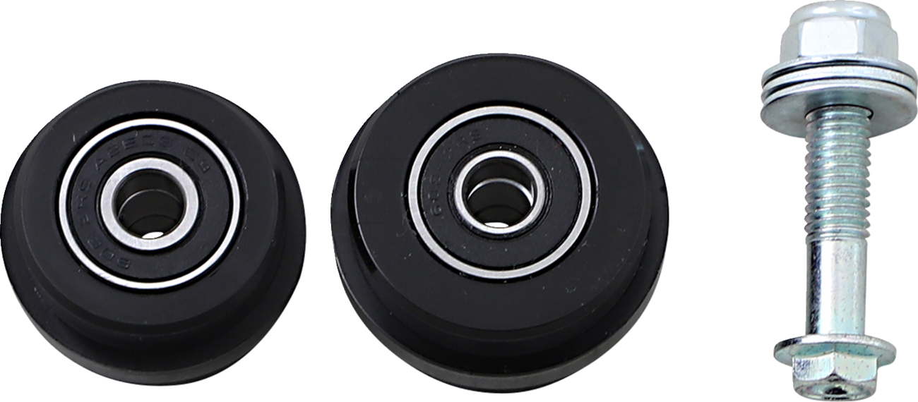 T.M. DESIGNWORKS Chain Roller - Honda - Black