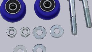 T.M. DESIGNWORKS Chain Roller - Blue - Yamaha