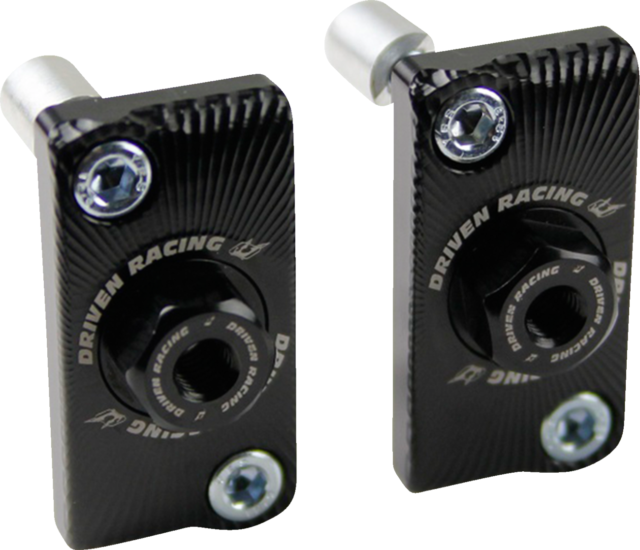 DRIVEN RACING Captive Axle Block Sliders - Black