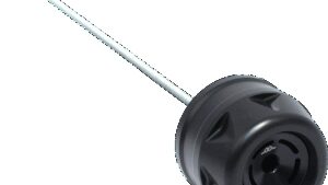 GILLES TOOLING Rear Axle Protector - Black - Yamaha