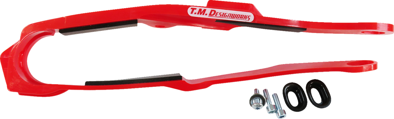T.M. DESIGNWORKS Chain Slider - Red - Honda