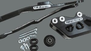 T.M. DESIGNWORKS Chain Guide/Slider - Black - Honda