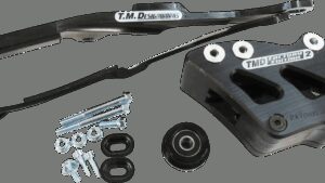 T.M. DESIGNWORKS Chain Guide/Slider - Black - Honda