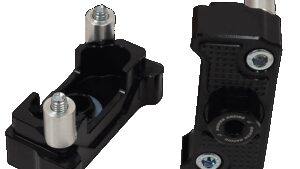 DRIVEN RACING Captive Axle Block Sliders - Black