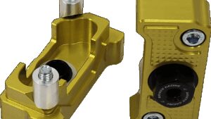 DRIVEN RACING Captive Axle Block Sliders - Gold