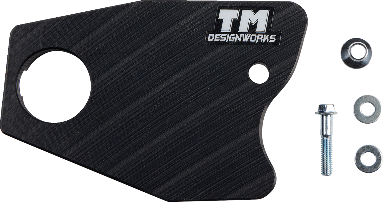 T.M. DESIGNWORKS Front Chain Slider - Honda - Black