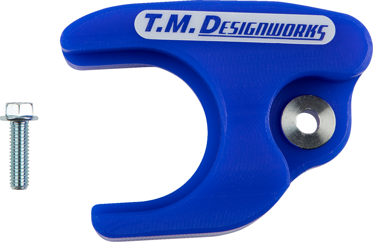 T.M. DESIGNWORKS Front Chain Slider - Blue - YFZ450