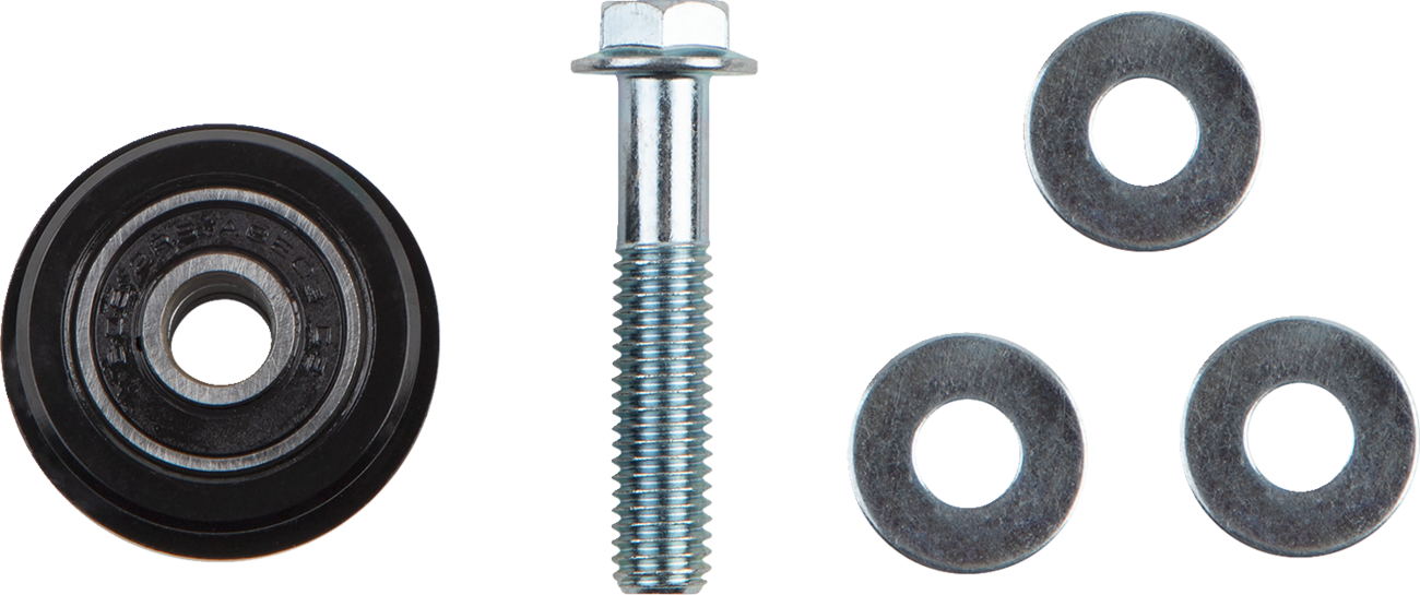 T.M. DESIGNWORKS Chain Roller - TRX450R - Black