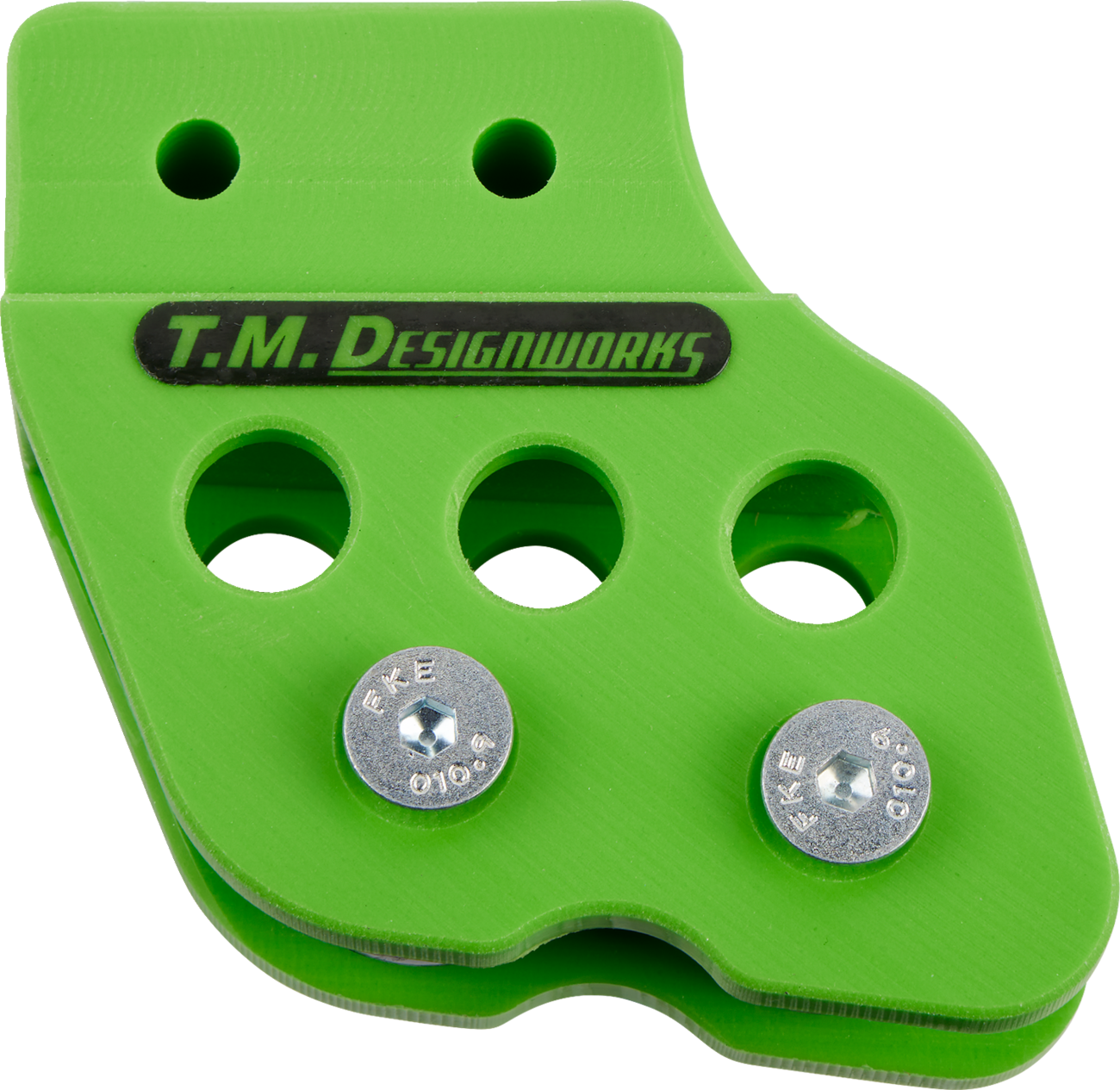 T.M. DESIGNWORKS Chain Guide - Green - Honda/Kawasaki/Suzuki/Yamaha