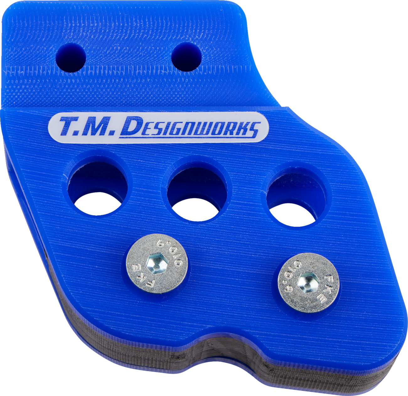 T.M. DESIGNWORKS Chain Guide - Blue - Honda/Yamaha/Kawasaki/Suzuki