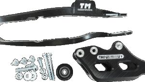 T.M. DESIGNWORKS Chain Guide/Slider - Black - YZ 450 F