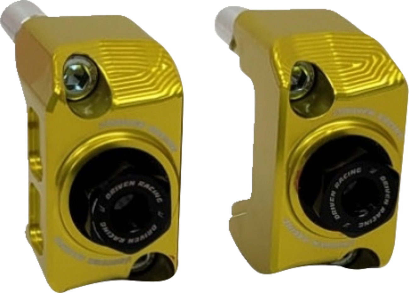 DRIVEN RACING Captive Axle Block - Gold - ZX4