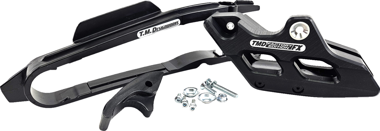 T.M. DESIGNWORKS Chain Guide/Slider - Black - Beta