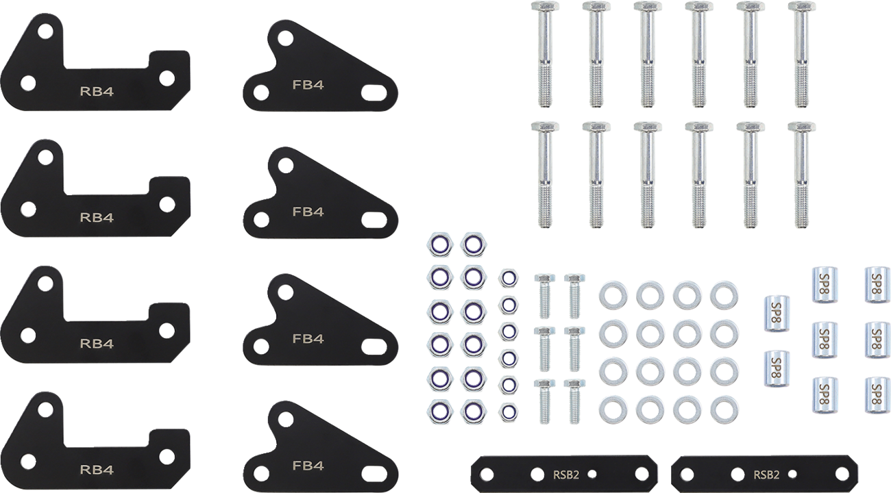 MOOSE OFFROAD Bling Kit - Red - CRF450R/RX - Image 2
