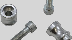 VORTEX Swingarm Spool - 10 mm - Silver