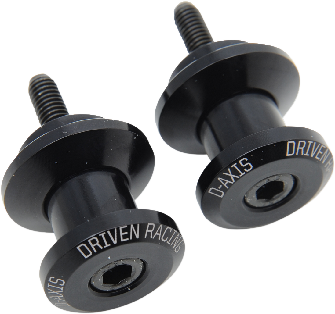 DRIVEN RACING D-Axis Spools - 6 mm - Black