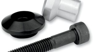 DRIVEN RACING D-Axis Spools - 6 mm - Silver