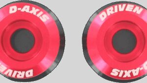 DRIVEN RACING D-Axis Spools - 8 mm - Red