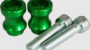VORTEX Swingarm Spool - 10 mm - Green